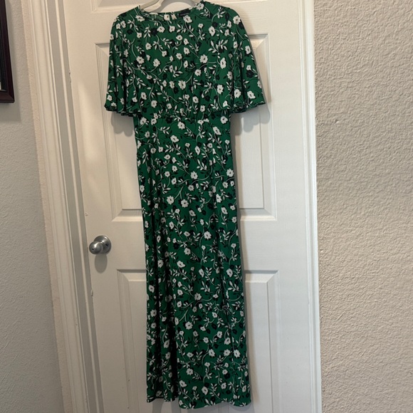 Who What Wear Green Floral Maxi Dress, NWOT - Picture 1 of 8